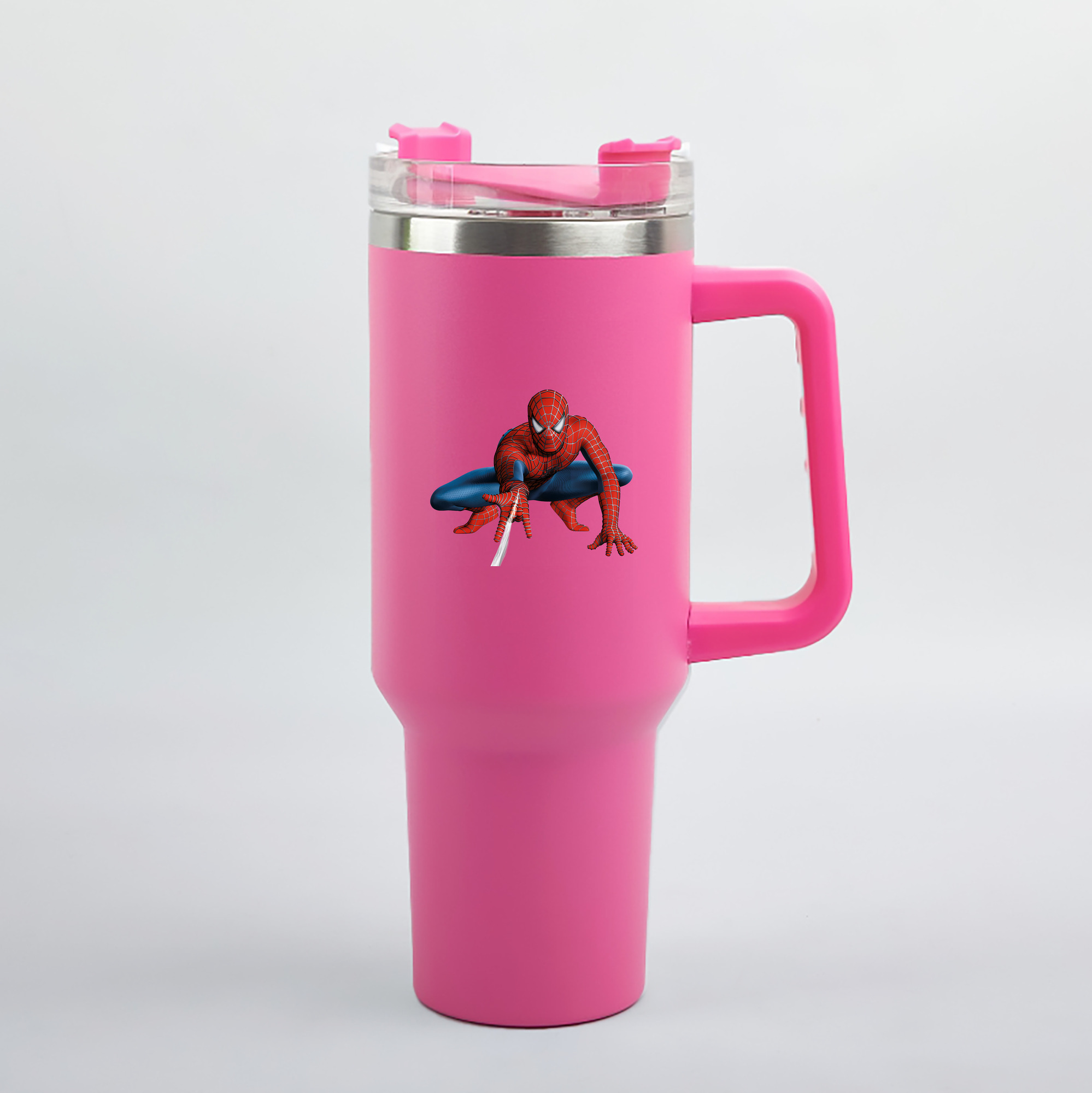 （画像用） Spider Man スパイダーマン 1200mL車用タンブラー（カラープリント）